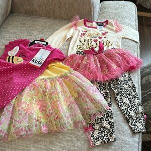 NWT 2 baby outfits. Really 3 outfits.